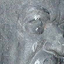 Carl Milles, byst Carl Swartz, svart granit, h = 2,30 m, 1916